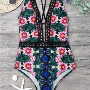 Floral swimsuit